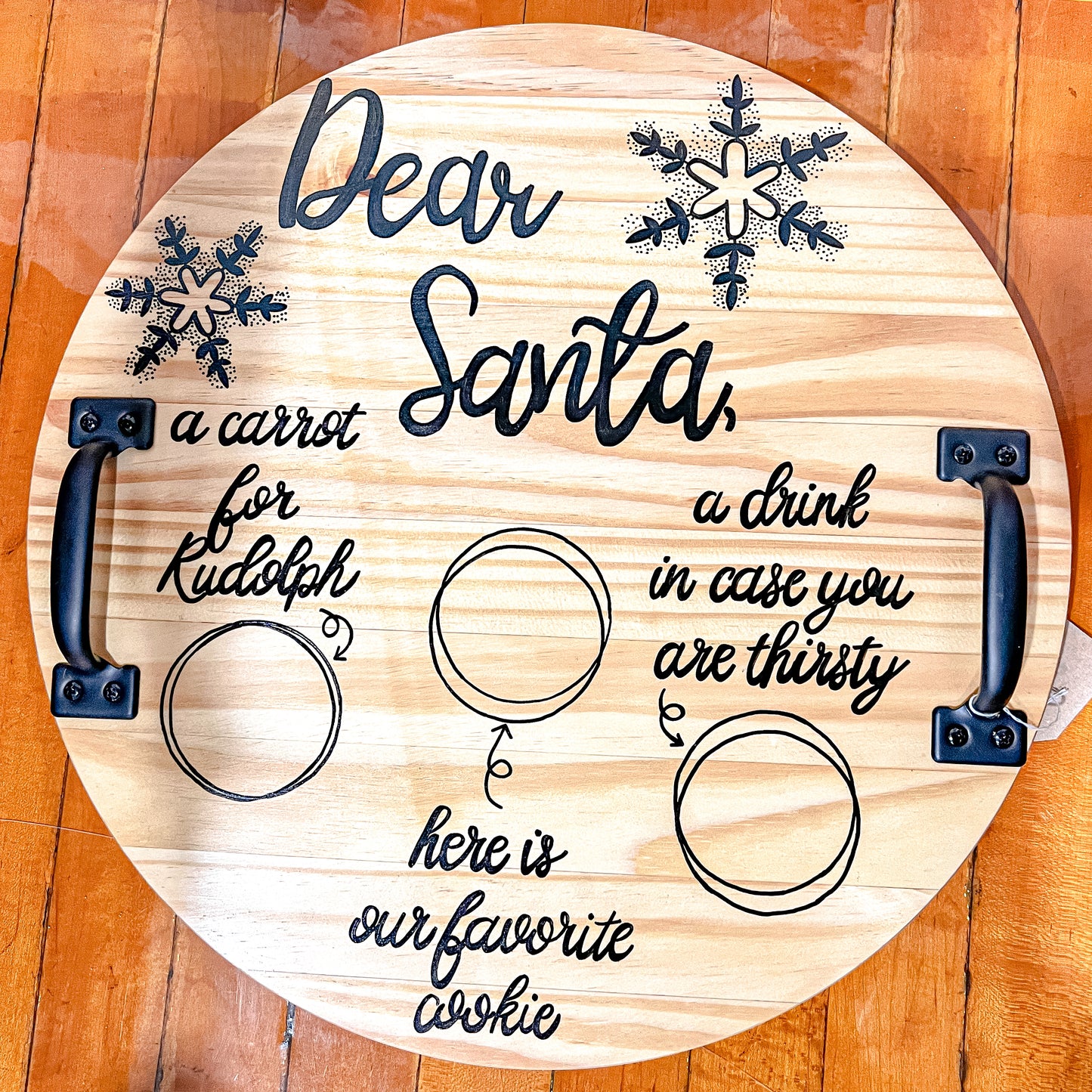 Dear Santa Cookie Tray